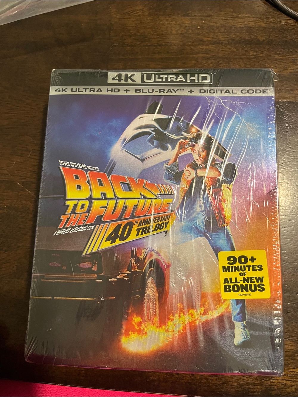 Back to the Future 40th Anniversary Trilogy - 4K Ultra HD (Black)